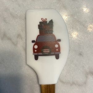 Christmas Themed Silicone Spatula, Baking Spatula